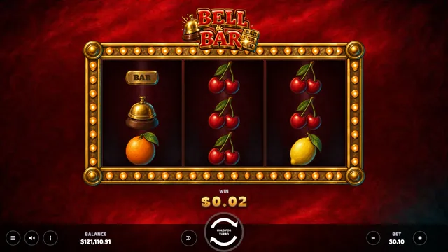 Bell & Bar: After spin