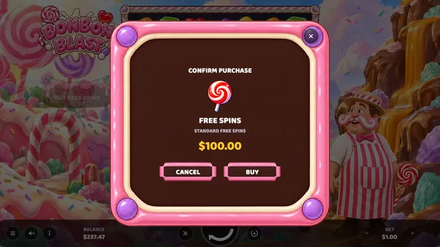 Bonbon Blast: Buy confirm