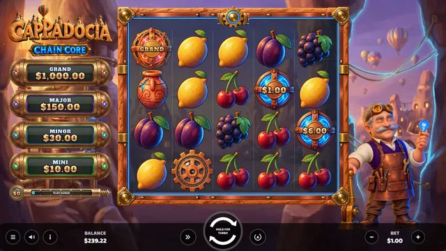 Cappadocia Chain Core: Spin win