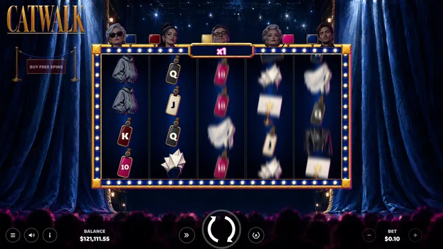 Catwalk: Free spins awarded