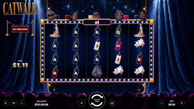 Catwalk: Free spins late