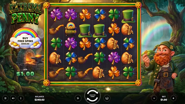 Extreme Penny: Base win