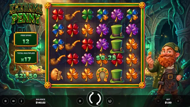 Extreme Penny: Free spins win