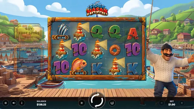 Fisher Hasan: Free spins awarded