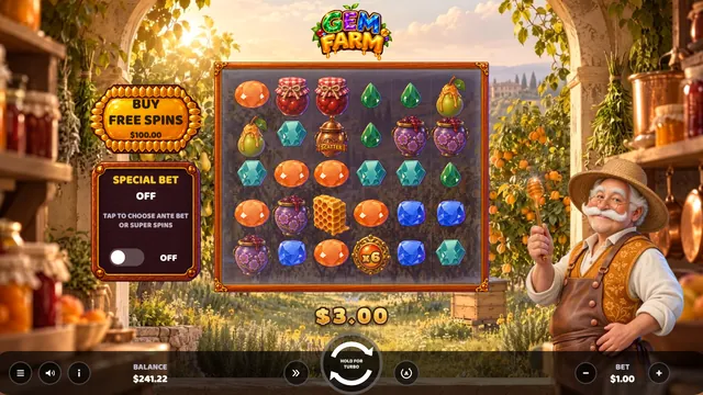 Gem Farm: Base win