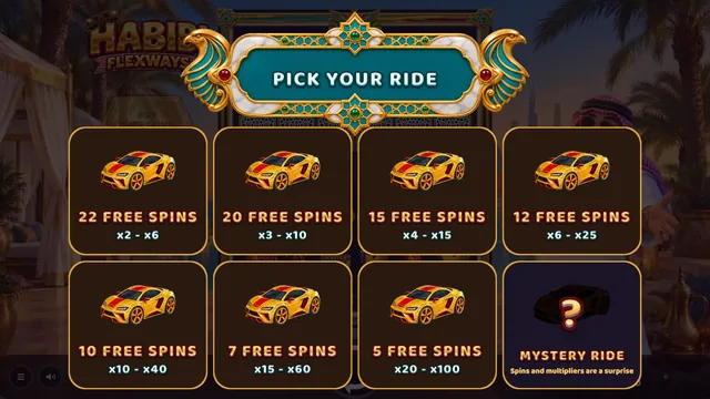 Habibi FlexWays: Feature choice