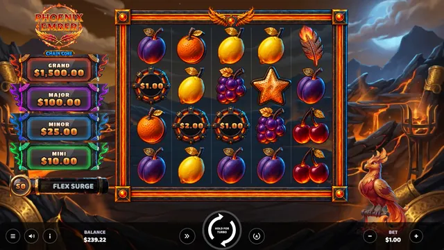 Phoenix Ember Chain Core: Spin win