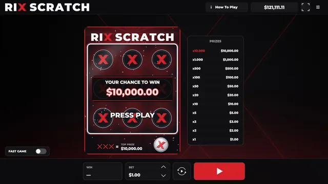 Rix Scratch: Table