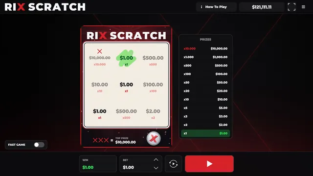 Rix Scratch: Scratched