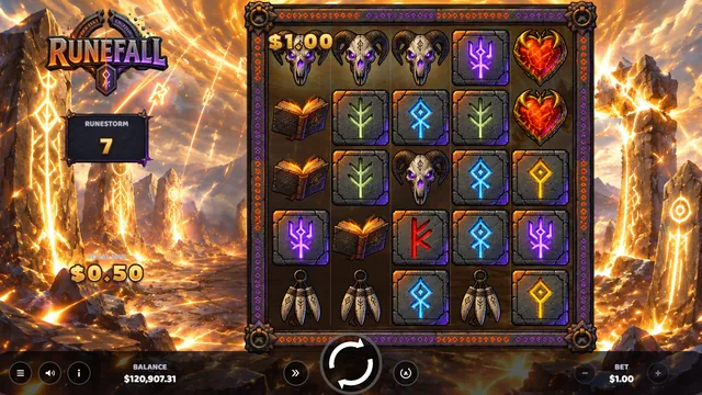 Runefall: Free spins