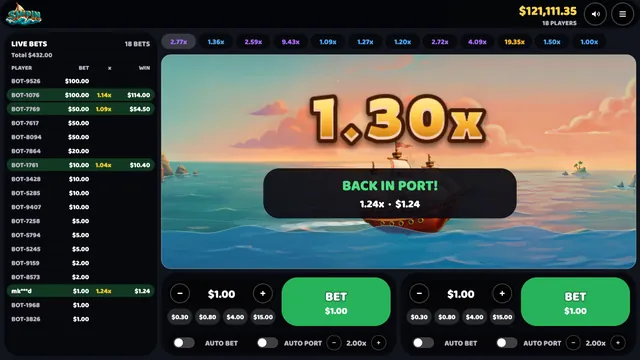 Shipin: Cash out