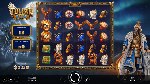 Tulpar Rising: Free spins