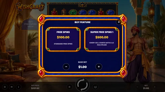 Wishcraft: Buy menu