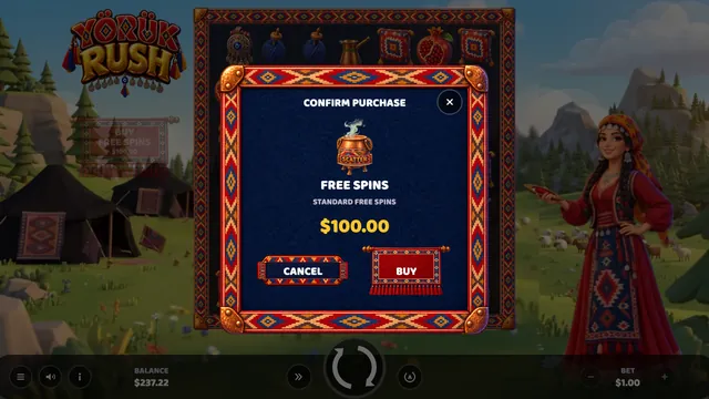 Yörük Rush: Buy confirm