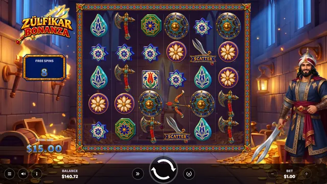 Zülfikar Bonanza: Free spins