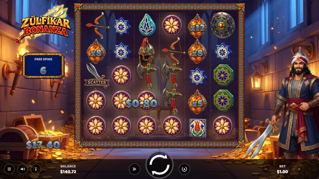 Zülfikar Bonanza: Free spins win