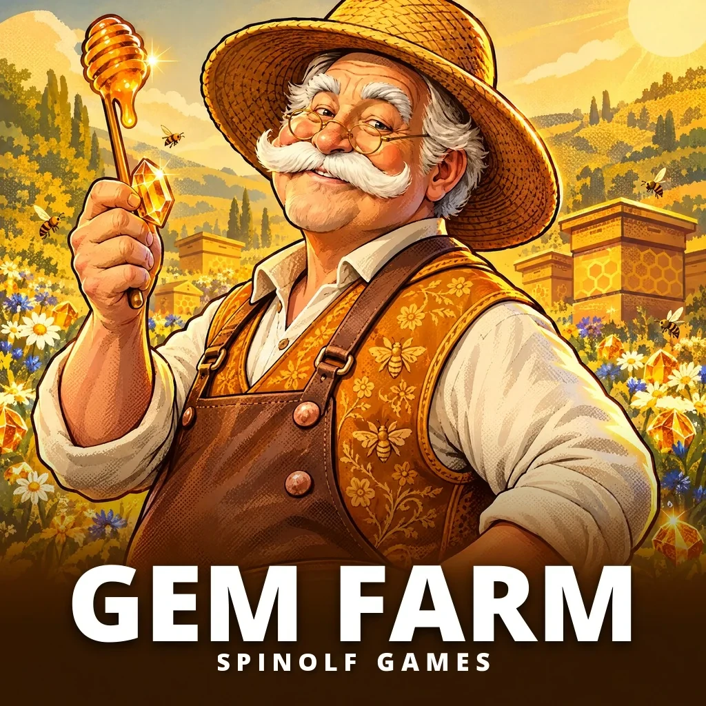 Spielgrafik von Gem Farm