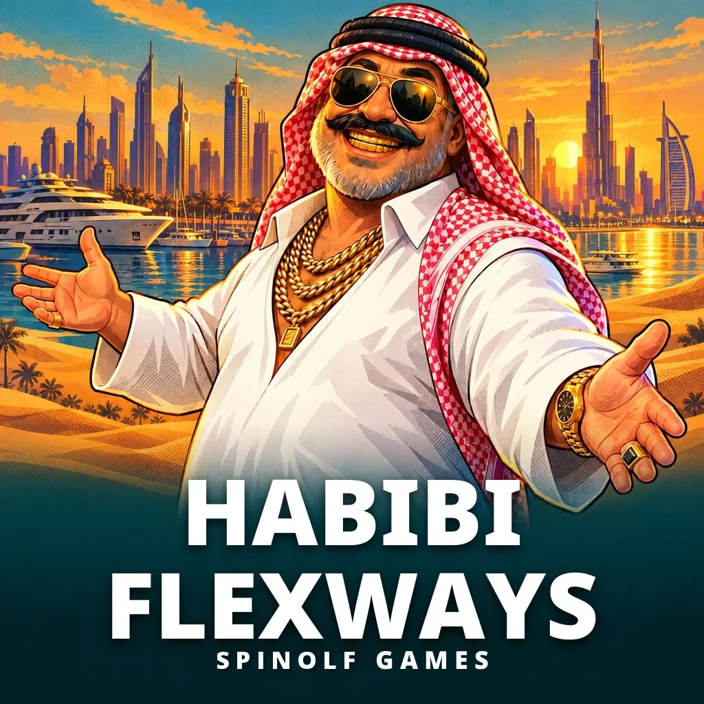 Habibi FlexWays slot game artwork