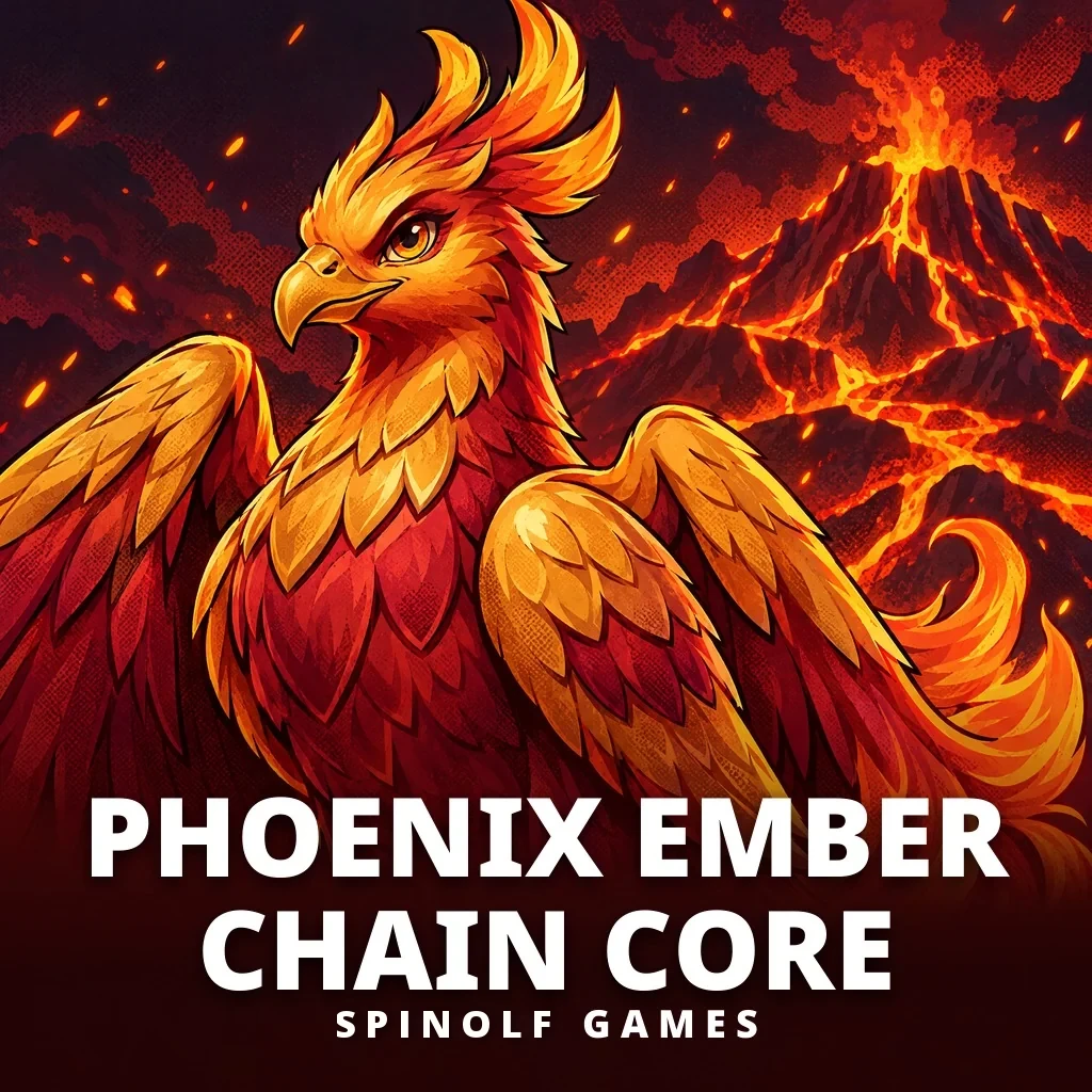 Phoenix Ember Chain Core slot game artwork
