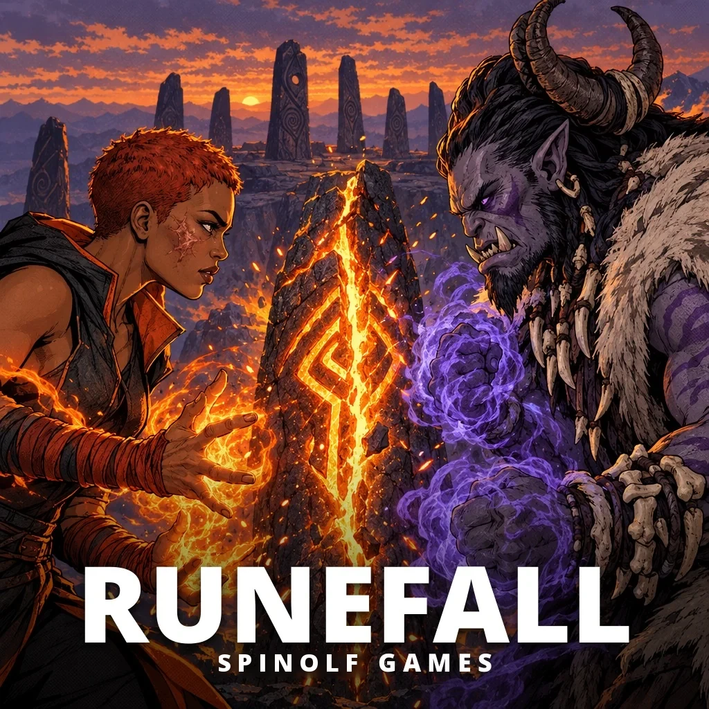 Runefall slot game artwork